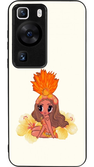 Huawei P60 Case Hülle - Silikon schwarz Karol G Tropicoqueta