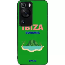 Coque Huawei P60 - Silicone rigide noir Pop Summer Destination Ibiza