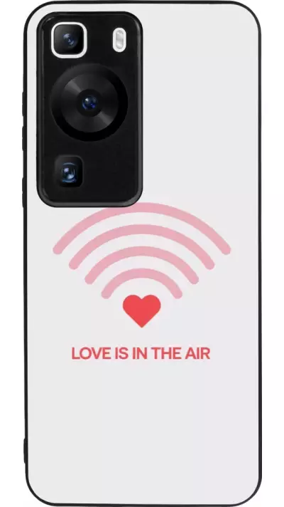 Coque Huawei P60 - Silicone rigide noir Saint Valentines Day 26 Love is in the air