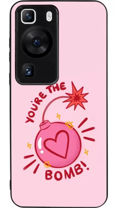 Coque Huawei P60 - Silicone rigide noir Saint Valentines Day 26 You are the bomb