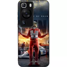 Coque Huawei P60 - Silicone rigide noir Senna The King of Rain