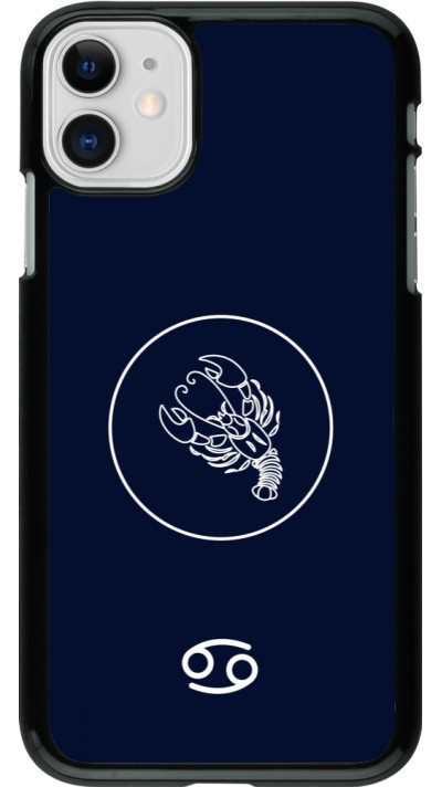 iPhone 11 Case Hülle - Astrologie Krebs