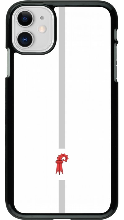 iPhone 11 Case Hülle - Kanton BL weiss