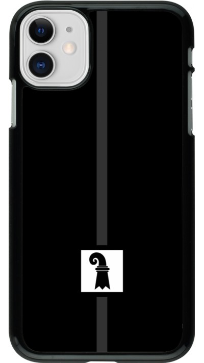 iPhone 11 Case Hülle - Kanton BS schwarz
