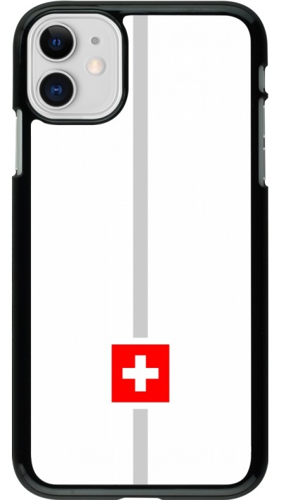 iPhone 11 Case Hülle - Kanton CH weiss