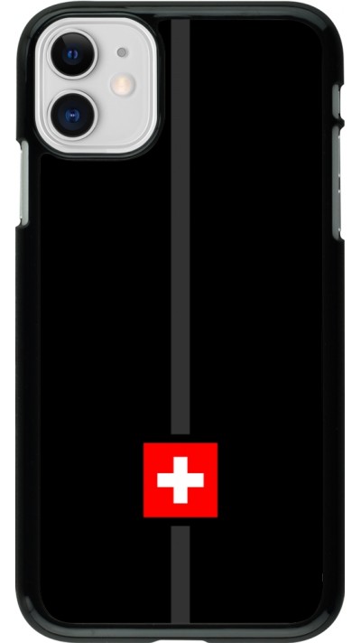 iPhone 11 Case Hülle - Kanton CH schwarz