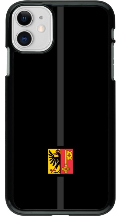 iPhone 11 Case Hülle - Kanton GE schwarz