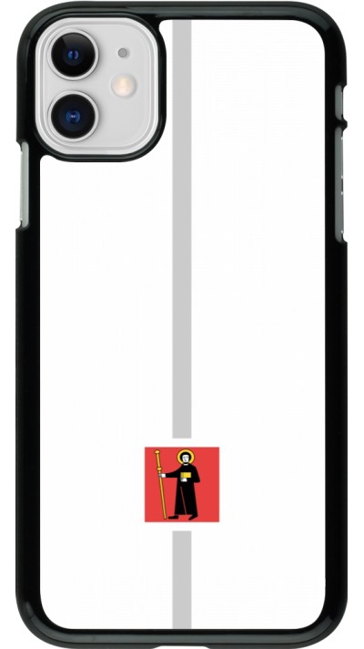 iPhone 11 Case Hülle - Kanton GL weiss