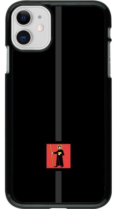 iPhone 11 Case Hülle - Kanton GL schwarz