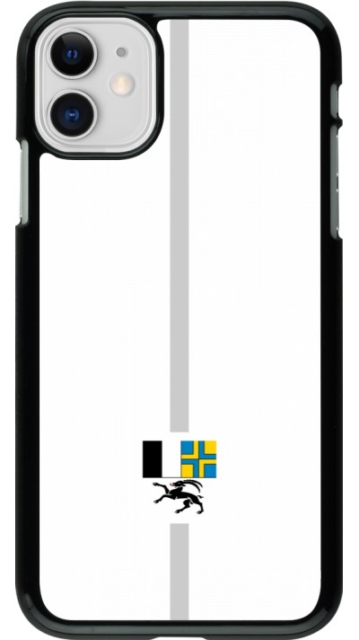 iPhone 11 Case Hülle - Kanton GR weiss