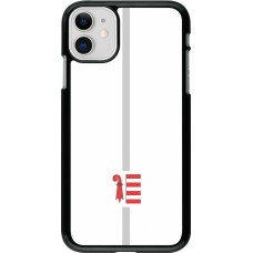 iPhone 11 Case Hülle - Kanton JU weiss