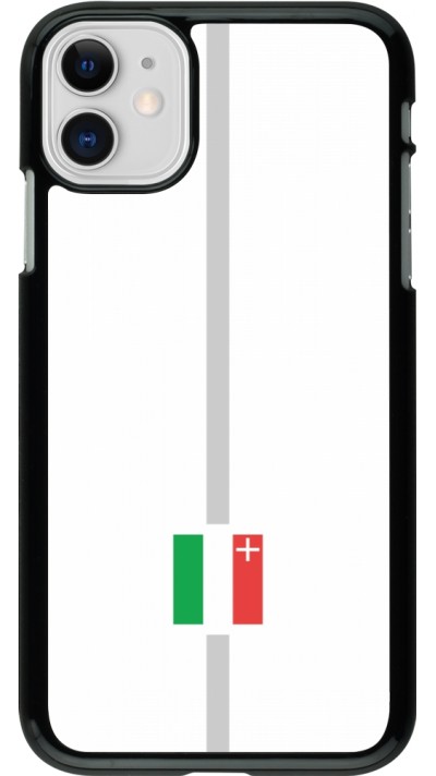 iPhone 11 Case Hülle - Kanton NE weiss