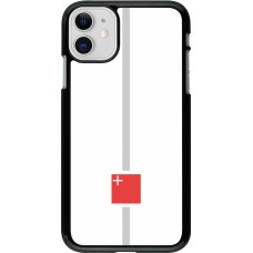 iPhone 11 Case Hülle - Kanton SZ weiss