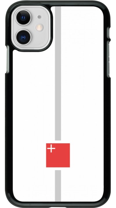 iPhone 11 Case Hülle - Kanton SZ weiss