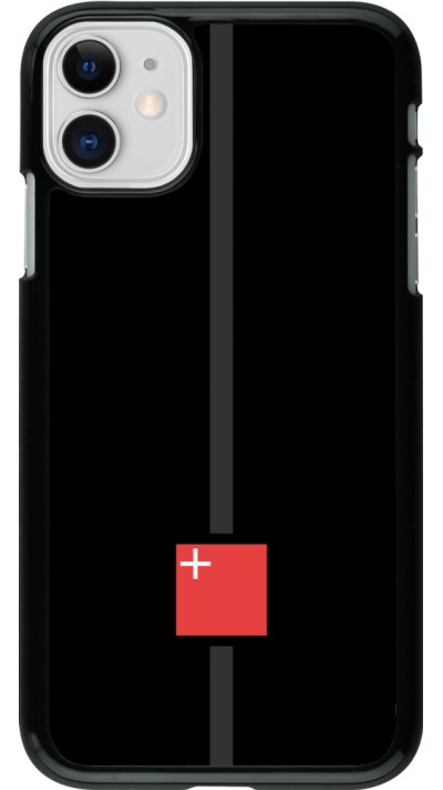 iPhone 11 Case Hülle - Kanton SZ schwarz