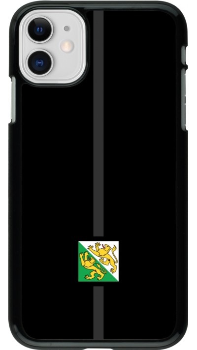 iPhone 11 Case Hülle - Kanton TG schwarz