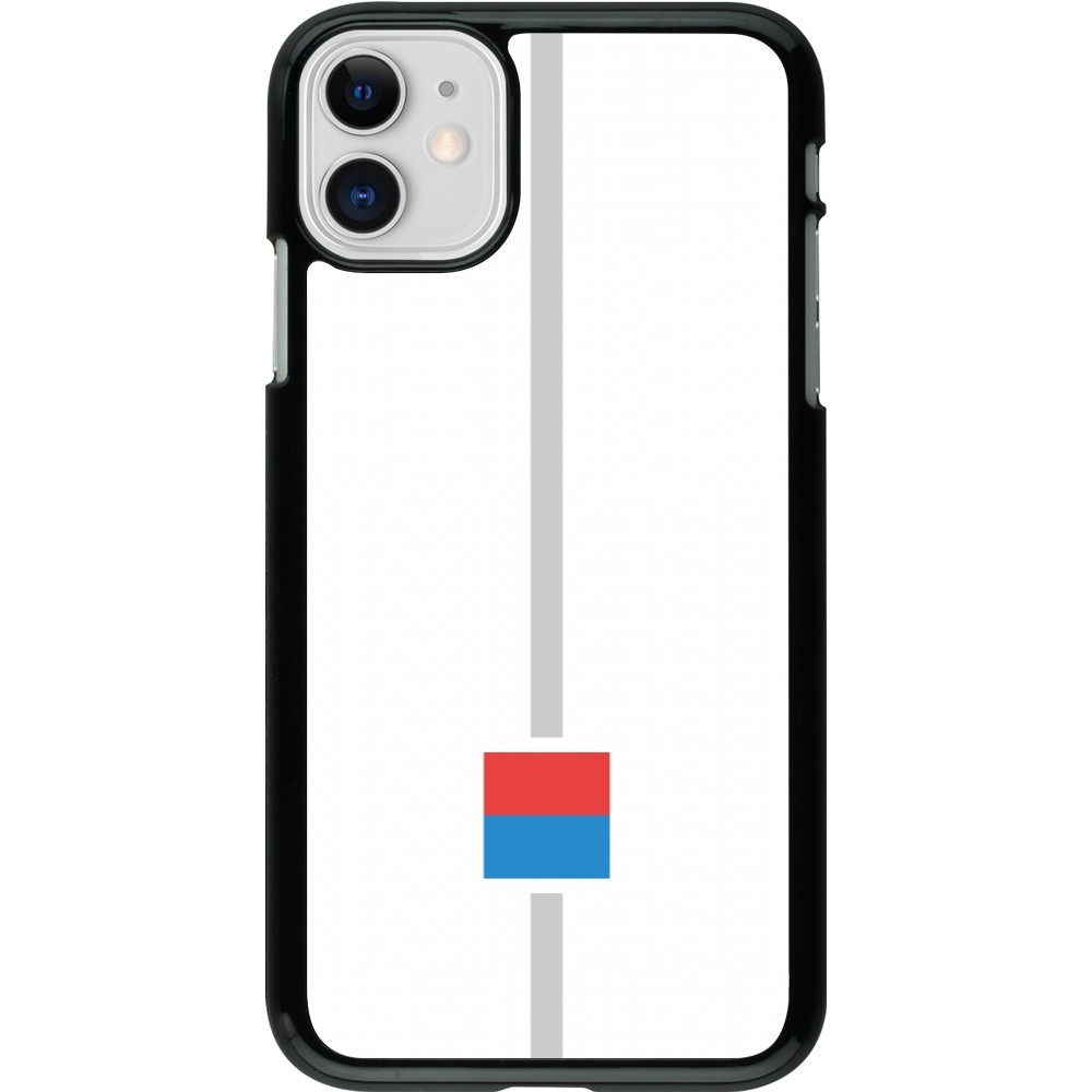 iPhone 11 Case Hülle - Kanton TI weiss