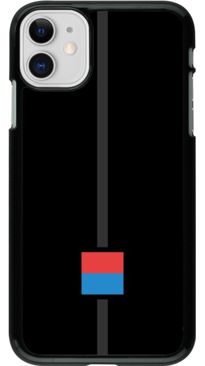 iPhone 11 Case Hülle - Kanton TI schwarz