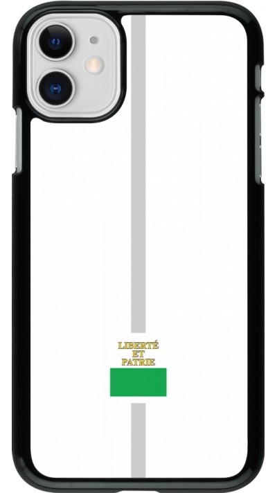 iPhone 11 Case Hülle - Kanton VD weiss