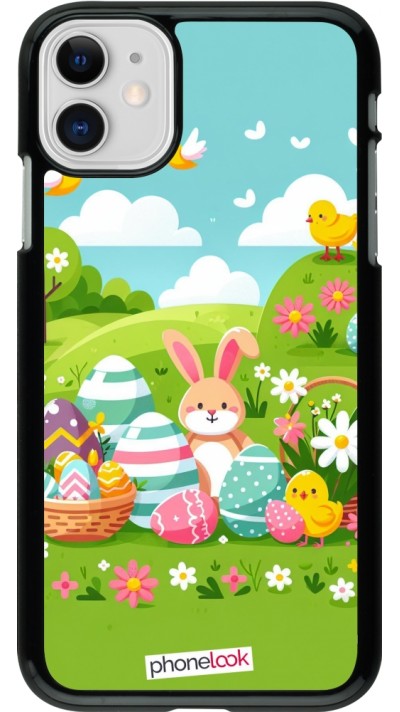 Coque iPhone 11 - Easter 2025 Green