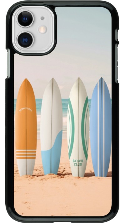 Coque iPhone 11 - Summer surfboard 2025