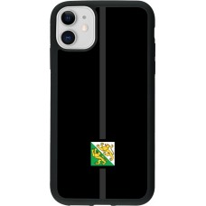 iPhone 11 Case Hülle - Silikon schwarz Kanton TG schwarz