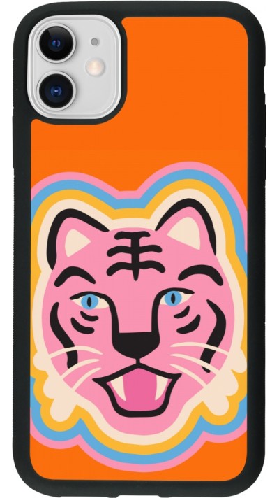 iPhone 11 Case Hülle - Silikon schwarz Lion colors 2026