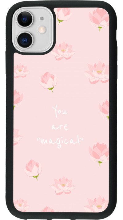 iPhone 11 Case Hülle - Silikon schwarz Mom 2023 your are magical
