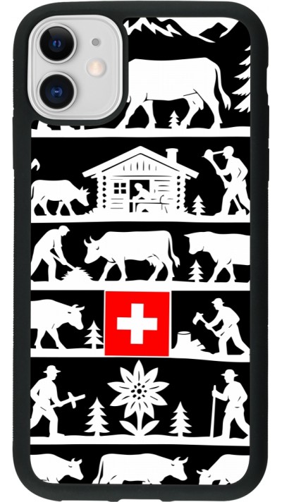 iPhone 11 Case Hülle - Silikon schwarz Poya Schweiz 1 schwarz