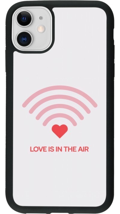 iPhone 11 Case Hülle - Silikon schwarz Saint Valentines Day 26 Love is in the air