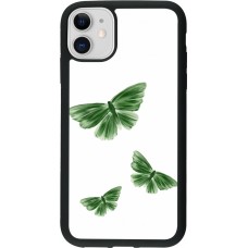 iPhone 11 Case Hülle - Silikon schwarz Butterflies Spring 2026