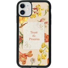 iPhone 11 Case Hülle - Silikon schwarz Trust the process Spring 2026