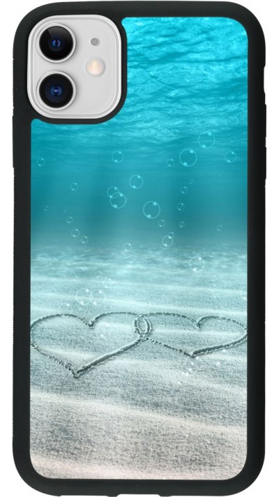 Coque iPhone 11 - Silicone rigide noir Summer 18 19