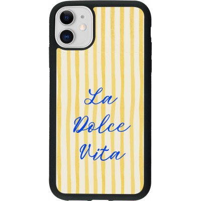 iPhone 11 Case Hülle - Silikon schwarz The good life 2026