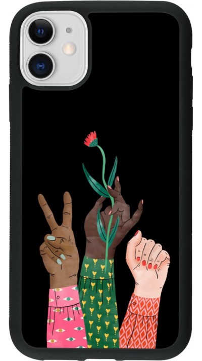 iPhone 11 Case Hülle - Silikon schwarz Womens day 2026 2