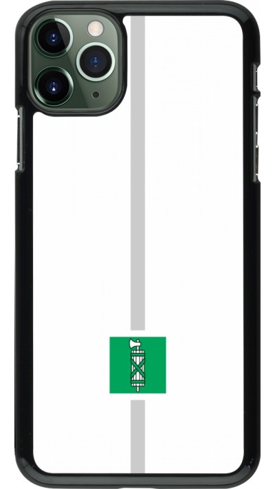 iPhone 11 Pro Max Case Hülle - Kanton SG weiss