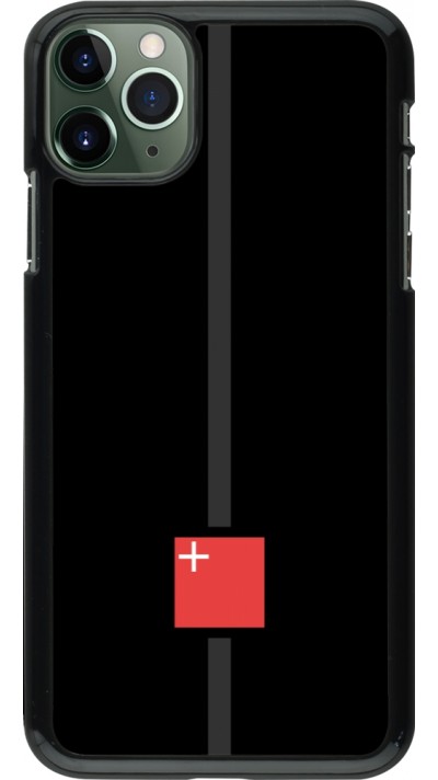 iPhone 11 Pro Max Case Hülle - Kanton SZ schwarz