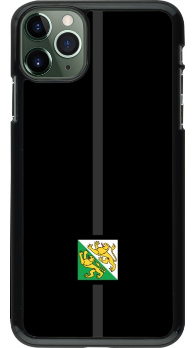 iPhone 11 Pro Max Case Hülle - Kanton TG schwarz
