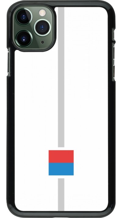 iPhone 11 Pro Max Case Hülle - Kanton TI weiss