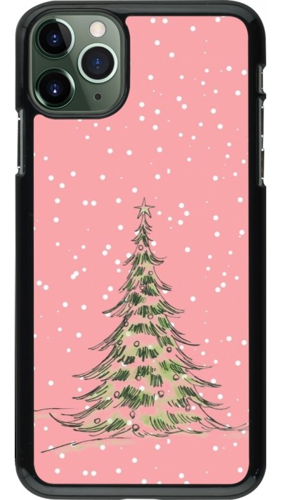 Coque iPhone 11 Pro Max - Christmas 25 Pink Tree