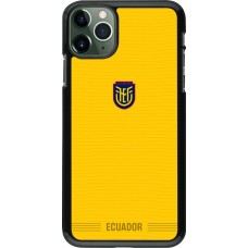 iPhone 11 Pro Max Case Hülle - Ecuador 2026 personalisierbares Fussballtrikot