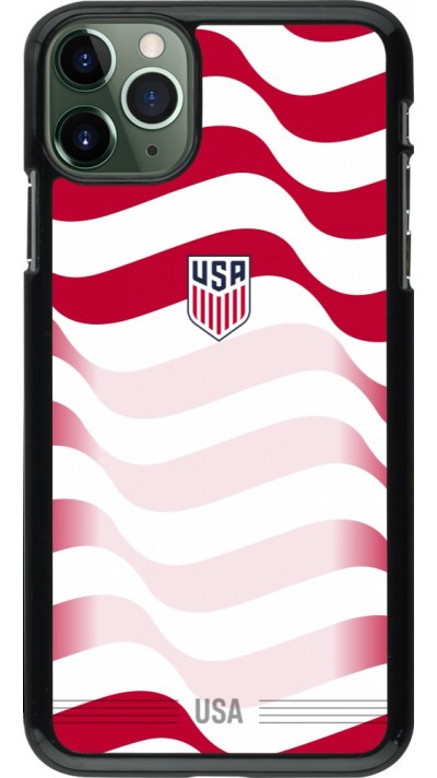 Coque iPhone 11 Pro Max - Maillot de football États-Unis 2026 personnalisable