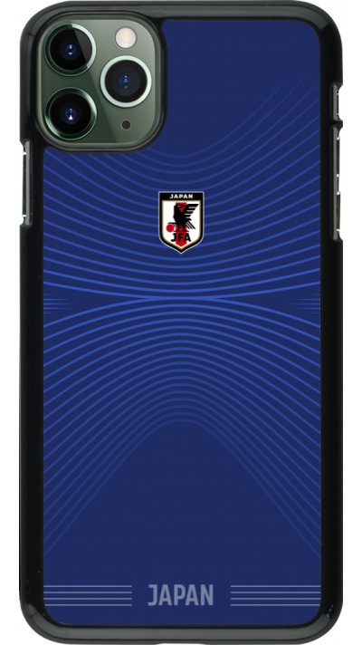 iPhone 11 Pro Max Case Hülle - Japan 2022 personalisierbares Fussballtrikot