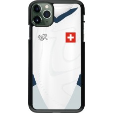 iPhone 11 Pro Max Case Hülle - Schweiz Away personalisierbares Fussballtrikot