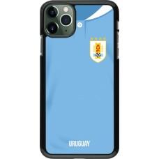 iPhone 11 Pro Max Case Hülle - Uruguay 2022 personalisierbares Fussballtrikot