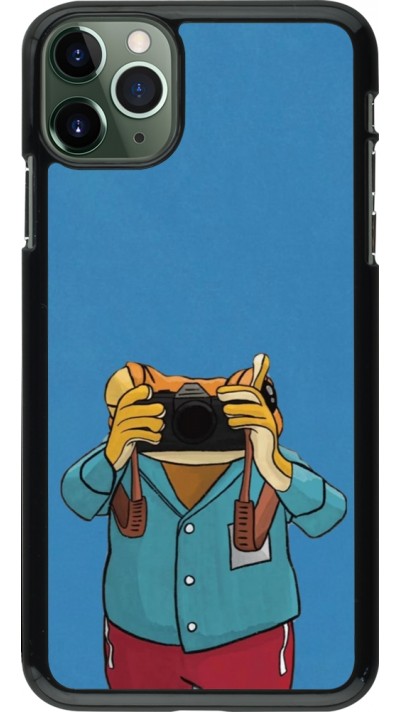 Coque iPhone 11 Pro Max - Frog with camera DTMF