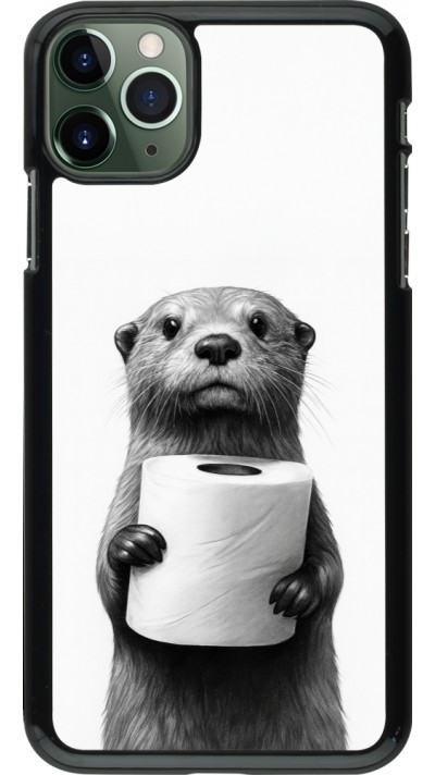 iPhone 11 Pro Max Case Hülle - Otter Toilettenpapier