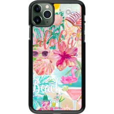 iPhone 11 Pro Max Case Hülle - Preppy Collage Aloha