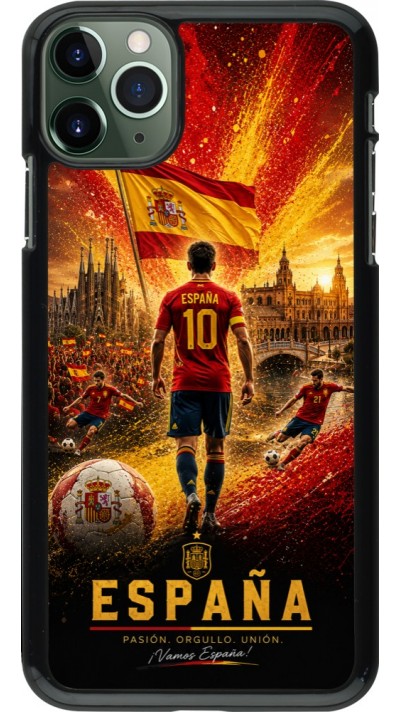 Coque iPhone 11 Pro Max - Football Espagne splash 2026