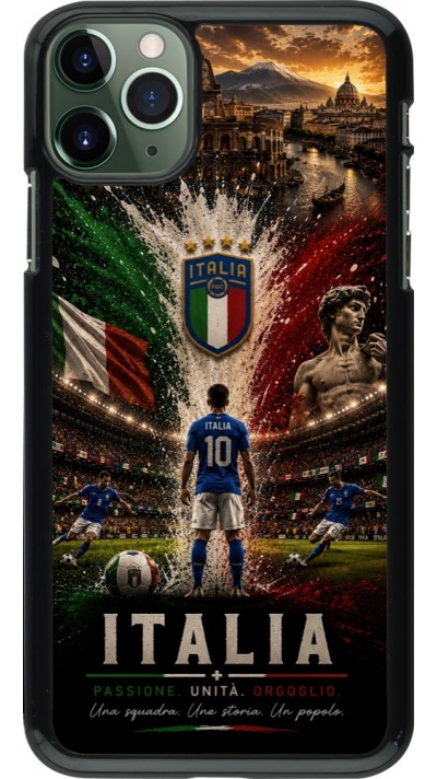 Coque iPhone 11 Pro Max - Football Italie splash 2026